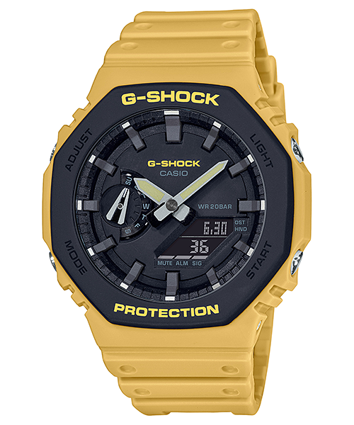 G-SHOCK CASIO Utility Color 八角形フォルム カーボ… - 時計