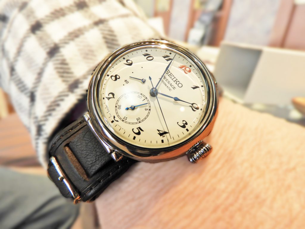【お客様レポートno.437】クラシックなデザインと琺瑯ダイヤルに惹かれて…セイコー腕時計110周年記念限定セイコープレザージュクラフツマンシップシリーズ 琺瑯ダイヤルSARW065