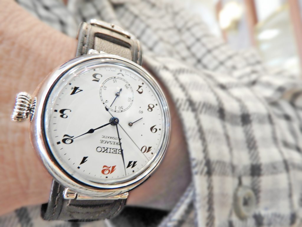【お客様レポートno.437】クラシックなデザインと琺瑯ダイヤルに惹かれて…セイコー腕時計110周年記念限定セイコープレザージュクラフツマンシップシリーズ 琺瑯ダイヤルSARW065